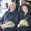 The King and Queen in Bodø. Photo: Lise Åserud, NTB scanpix